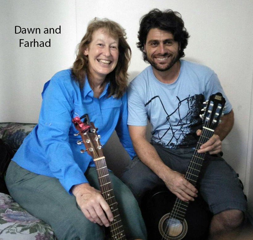 Dawn Barrington with Farhad Bandesh