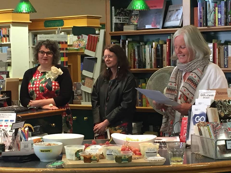 Bronwyn Wylie-Gibb, Jenny Powell and Fiona Farrell